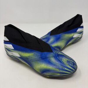 Adidas Nemeziz.2 FG "Precision to Blur" Blue/Signal Yellow Boots Men's Size US 5